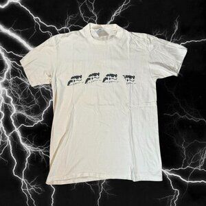 vintage single stitch 80s/90s printed tee